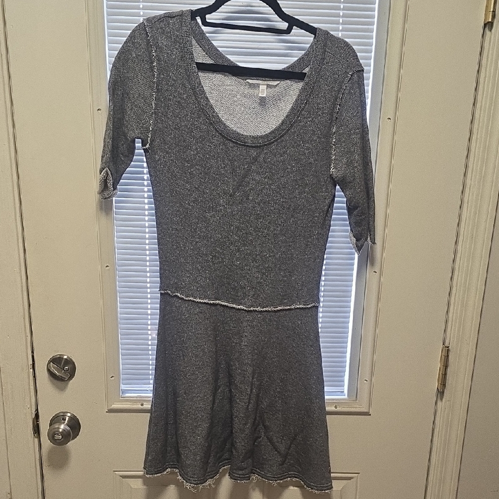 Victoria's Secret Charcoal Long Sleeve Dress